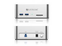 Аксессуар Док-станция для HDD Satechi Aluminum USB 3.0 SATA III HDD / SSD Docking Station B00S717JH6 / ST-U3ADS