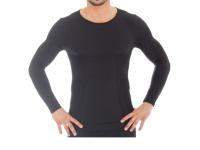 Рубашка Brubeck Comfort Wool L Black LS12160 мужская