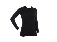Рубашка Brubeck Active Wool M Black LS12810 / LS13030 женское