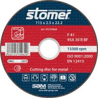 Диск Stomer CD-115 отрезной, по металлу 115x2.5x22.2mm
