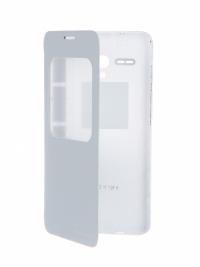 Аксессуар Чехол-книжка Alcatel OneTouch POP 3 (5.5) Aero FC5054 Flip Cover Soft Silver