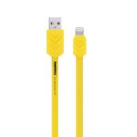 Аксессуар Remax USB - Lightning Fishbone для iPhone 6/6 Plus 1m Yellow 14403