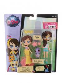 Игрушка Hasbro Littlest Pet Shop Модница Блайс и зверюшка A8227