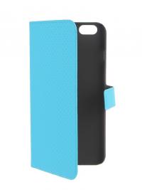 Аксессуар Чехол Muvit Wallet Folio Stand Case для iPhone 6 Plus Blue MUSNS0075