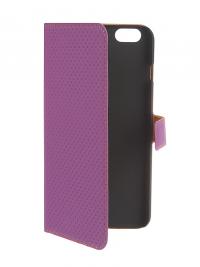 Аксессуар Чехол Muvit Wallet Folio Stand Case для iPhone 6 Plus Purple MUSNS0076