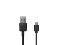 Аксессуар Prime Line USB - Micro USB 1.2m Black 7202