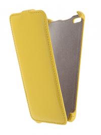 Аксессуар Чехол Micromax Q450 Canvas Silver 5 Activ Flip Case Leather Yellow 55387