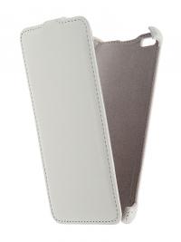 Аксессуар Чехол Micromax Q450 Canvas Silver 5 Activ Flip Case Leather White 55386