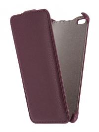 Аксессуар Чехол Micromax Q450 Canvas Silver 5 Activ Flip Case Leather Violet 55385