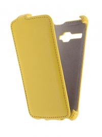 Аксессуар Чехол Fly FS401 Stratus 1 Activ Flip Case Leather Yellow 52681