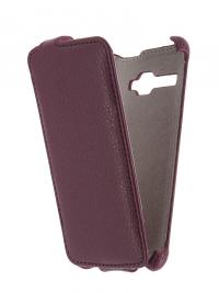 Аксессуар Чехол Fly FS401 Stratus 1 Activ Flip Case Leather Violet 52680