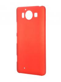 Аксессуар Чехол-накладка Microsoft 950 SkinBox 4People Red T-S-M950-002 + защитная пленка