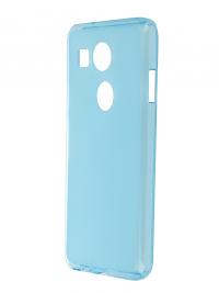 Аксессуар Чехол-накладка LG Nexus 5X SkinBox Sheild Silicone Blue T-S-LN5X-005