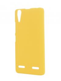 Аксессуар Чехол-накладка Lenovo A6000/6010 SkinBox 4People Yellow P-S-LA6000-002 + защитная пленка