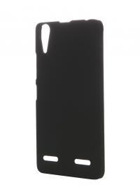 Аксессуар Чехол-накладка Lenovo A6000/6010 SkinBox 4People Black P-S-LA6000-002 + защитная пленка