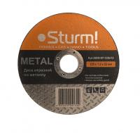 Диск Sturm! 9020-07-125x12 отрезной, по металлу 125x1.2x22.2mm