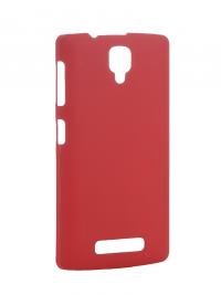 Аксессуар Чехол-накладка Lenovo A1000 Pulsar Clipcase PC Soft-Touch Red PCC0176