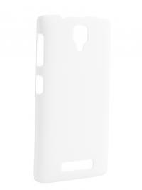 Аксессуар Чехол-накладка Lenovo A1000 Pulsar Clipcase PC Soft-Touch White PCC0175