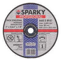 Диск Sparky A60 S BF41 отрезной, для нержавеющей стали, 230x2x22.2mm 190561