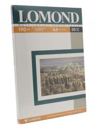 Фотобумага Lomond A4 190g/m2 50 листов 0102015
