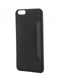 Аксессуар Чехол Ozaki 0.4 + Pocket для iPhone 6 Plus / 6S Plus OC597BK Black