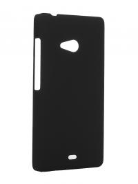 Аксессуар Чехол Microsoft Lumia 540 SkinBox 4People Black T-S-ML540-002 + защитная пленка