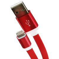 Аксессуар Krutoff USB - Lightning для iPhone 5/6 1m Red 14268