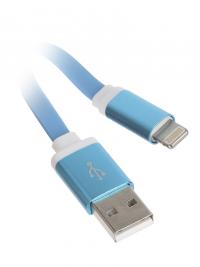 Аксессуар Krutoff USB - Lightning для iPhone 5/6 1m Blue 14266