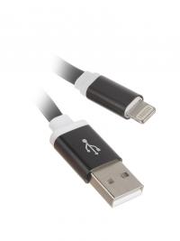 Аксессуар Krutoff USB - Lightning для iPhone 5/6 1m Black 14264