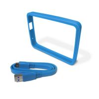 Аксессуар Бампер для HDD Western Digital Grip Pack WDBZBY0000NBL-EASN для My Passport Ultra Blue
