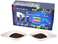 Дополнительная фара DLED DRL Tiger Eye - CREE 10W Black Chrome