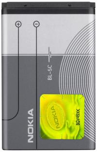 Аксессуар Аккумулятор Nokia BL-5C 1020 mAh