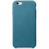 Аксессуар Чехол APPLE iPhone 6S Leather Case Marine Blue MM4G2ZM/A