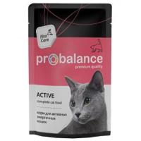 Корм ProBalance Active 85g для активных кошек