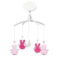 Музыкальный мобиль Trousselier Musical Mobile Angel Bunny VM1163 11 Fuchsia-Pink