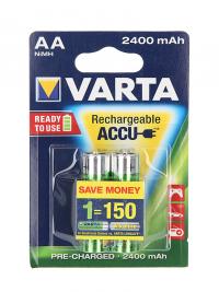 Аккумултор AA - Varta Ready 2 USE Power R6 2400 mAh (2 штуки)
