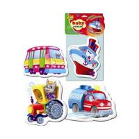 Пазл Vladi Toys Baby puzzle Транспорт VT1106-08