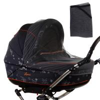 Средство защиты из сетки Baby Care Classic Lux Black для колясок-люлек