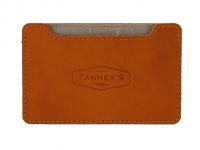 Tanners RFID Brown - Визитница с блокировкой