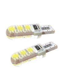 Лампа Gofl T10-6-5050SMD Silicone 1524 (2 штуки)