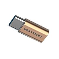 Аксессуар Vention USB Type C M - USB 2.0 Micro B 5pin F Gold VAS-S10-G