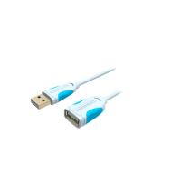 Аксессуар Vention USB 2.0 AM - AF 1m White VAS-A05-W100