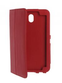 Аксессуар Чехол IT Baggage for Samsung Galaxy Tab A 7 SM-T285/SM-T280 иск.кожа Red ITSSGTA70-3