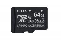 Карта памяти 64Gb - Sony Micro Secure Digital UHS-I Class 10 U3 SR64UX2AT