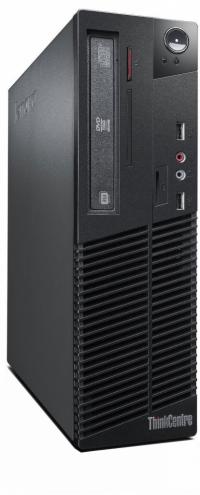 Неттоп Lenovo ThinkCentre M73e SFF 10B4002MRU Black (Intel Core i3-4150 3.5 Ghz/4096Mb/500Gb/DVD-RW/Intel HD Graphics 4400/Windows 7 Professional + Windows 8 Professional)