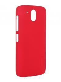 Аксессуар Чехол HTC Desire 326 / 526 Nillkin Super Frosted Shield Red