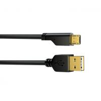Аксессуар InterStep USB 2.0 - microUSB 2m Black MCUSB2GLD 17271