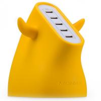 Зардное устройство MOMAX U.Bull 5-port USB UM5S Yellow