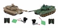 Радиоуправляемая игрушка Yako Танковый бой ZTZ-96A vs M1A2 6128