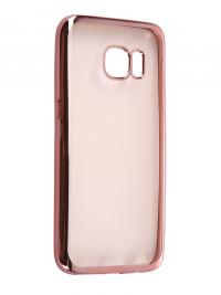 Аксессуар Чехол Samsung Galaxy S7 DF sCase-32 Rose Gold